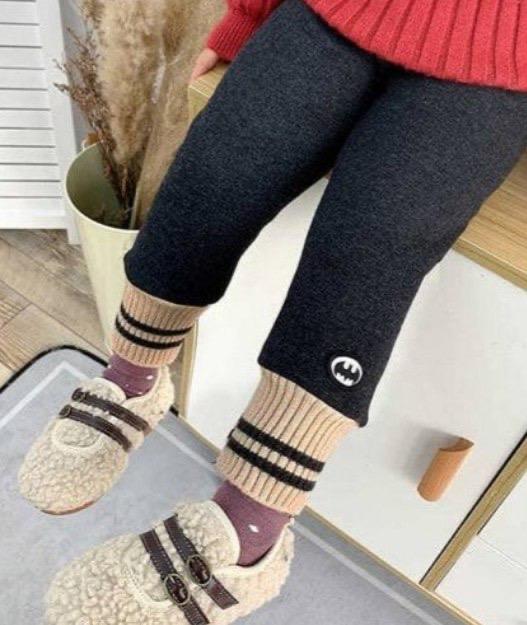 لگ داخل لاینردار ضخیم پایین گت طرح بتمن رنگ طوسی تیره  کد 21080