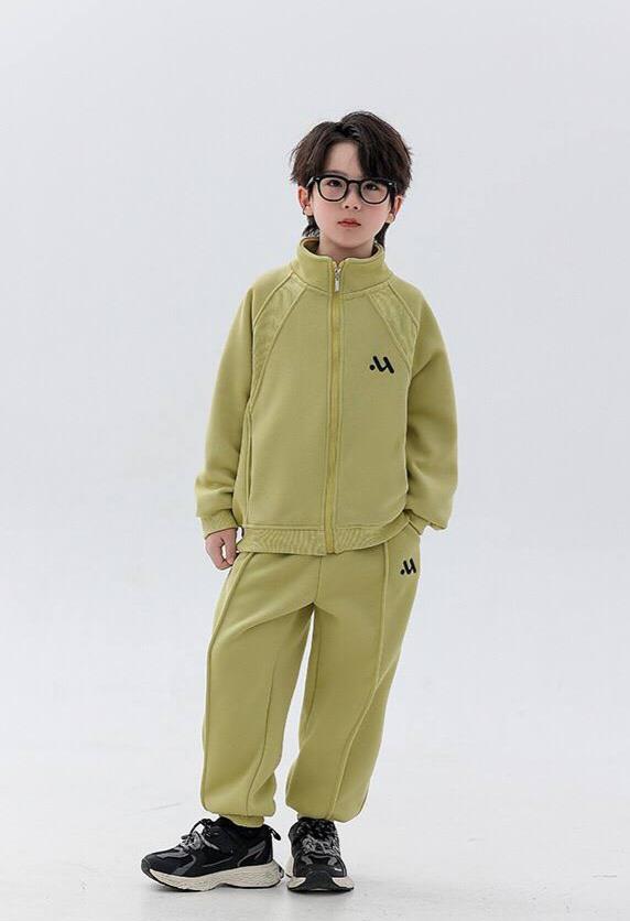 ست سویشرت و شلوار Fashion sign رنگ فسفری کد 21129