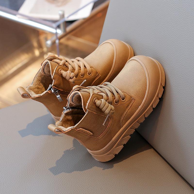 بوت ساقدار بندی ضداب بغل کش رنگ نسکافه ای  کد 21156